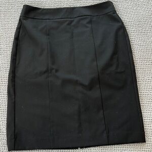 Ann Taylor Factory Black Lined Pencil Skirt – Size 8 | Classic Work Style